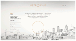 Desktop Screenshot of metropolesearch.com